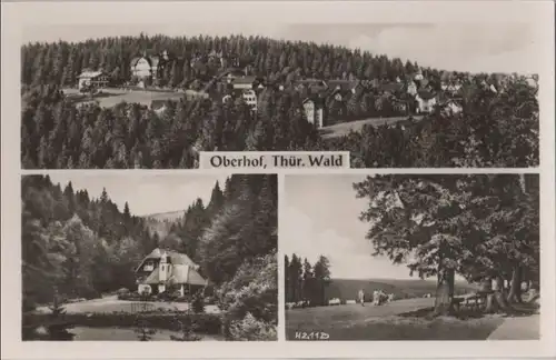 Oberhof - 3 Teilbilder - ca. 1955