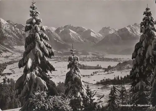 Oberstdorf - vom Jägersberg - 1956