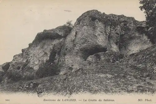 Frankreich - Langres - Frankreich - Grotte de Sabinus