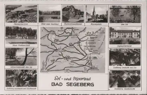 Bad Segeberg - u.a. See - ca. 1955