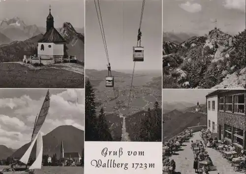 Rottach-Egern - Wallberg, Wallbergbahn - ca. 1965