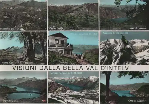 Italien - Italien - Val d’Intelvi - mit 9 Bildern - 1961