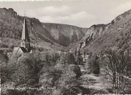 Thale - Eingang ins Bodetal