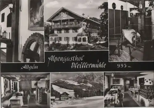 Wertach - Alpengasthof Pfeiffermühle - 1975