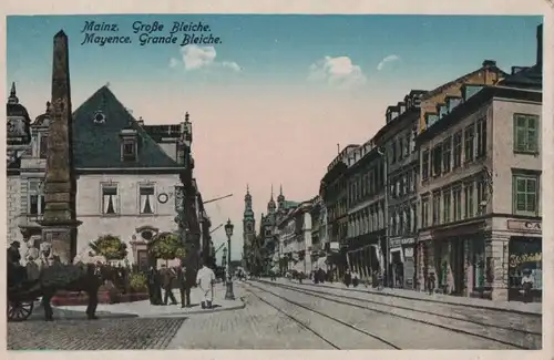 Mainz - Große Brücke - ca. 1920