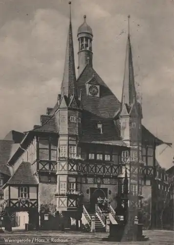Wernigerode - Rathaus - 1964