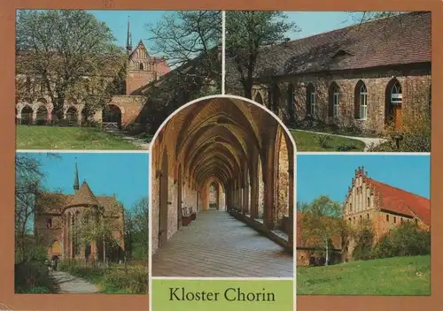 Chorin - Kloster, u.a. Ostchor mit Dachreiter - 1988