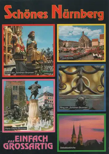 Nürnberg - u.a. Ring am Schönen Brunnen - ca. 1995