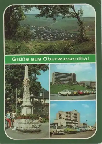Oberwiesenthal - u.a. Teilansicht - ca. 1985
