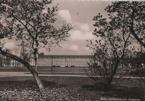 Bonn - Universität mit Hofgarten - 1958