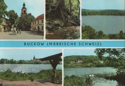Buckow - u.a. Blick auf den Schermützelsee - 1975