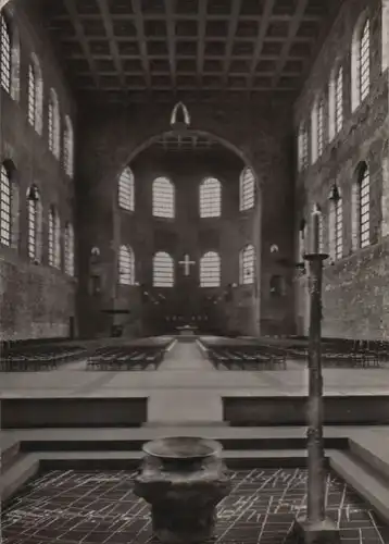 Trier - Basilika mit Baptisterium - ca. 1960