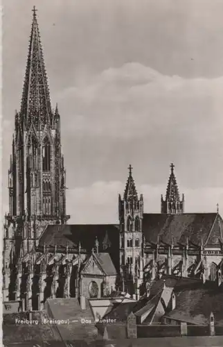 Freiburg - das Münster - 1957