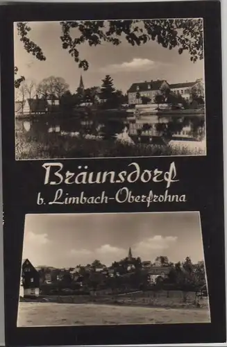 Limbach-Oberfrohna, Bräunsdorf - mit 2 Bildern - 1968