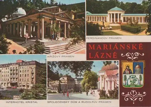Tschechien - Tschechien - Marianske Lazne - mit 4 Bildern - ca. 1980