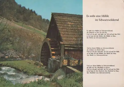 Gutach - Mühle im Schwarzwald - ca. 1965