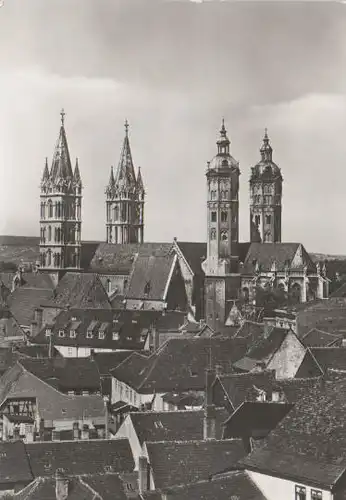 Naumburg - Der Dom St. Peter und Paul von Südosten - ca. 1980