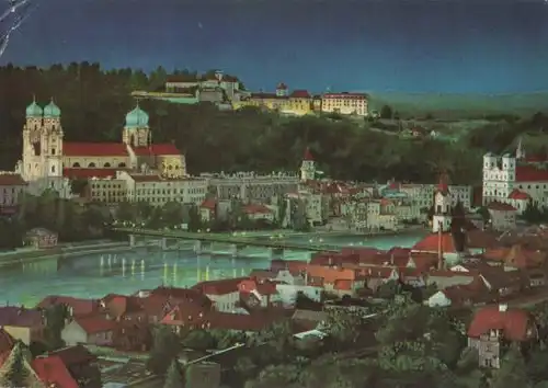 Passau bei Nacht - 1971