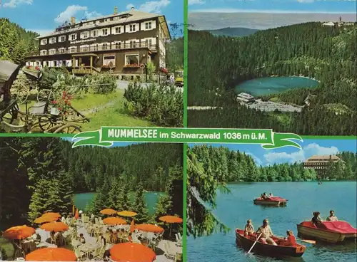 Mummelsee - 4 Bilder