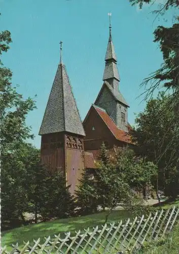Goslar - Hahnenklee-Bockswiese - Stabkirche - 1968