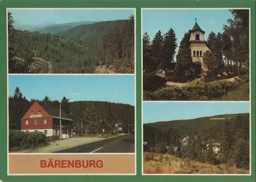 Altenberg-Bärenburg - u.a. Waldkapelle - 1989
