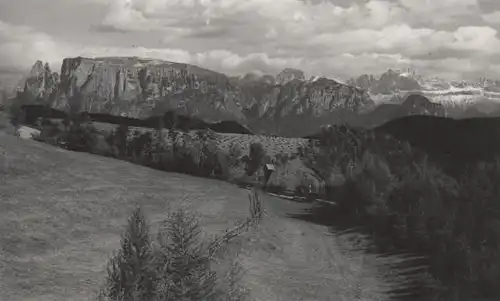 Italien - Italien - Blick auf Dolomiten bei Bozen - ca. 1955