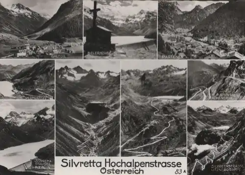 Österreich - Österreich - Silvrettastraße - u.a. Bielerhöhe - ca. 1955