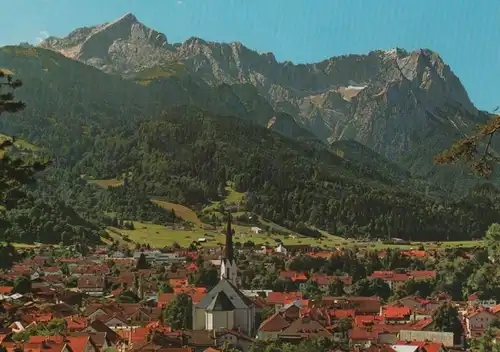 Garmisch-Partenkirchen - mit Wettersteingebirge - ca. 1980