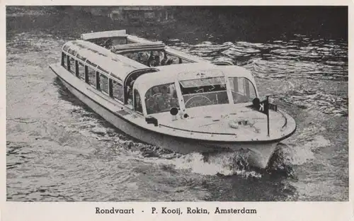 Niederlande - Niederlande - Amsterdam - Rondvaart - ca. 1960