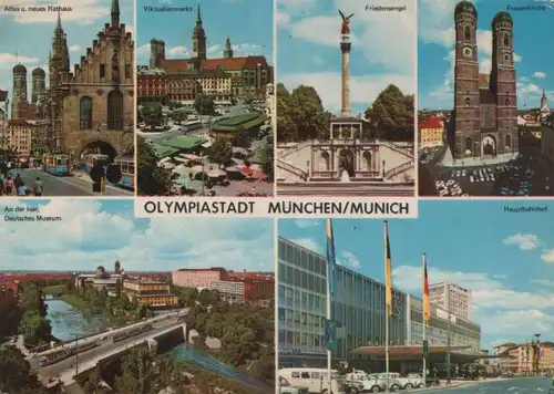 München - u.a. Hauptbahnhof - 1973