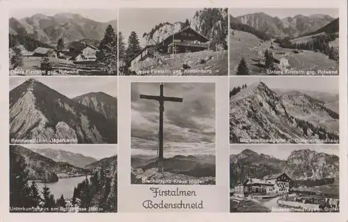 Schliersee - Firstalmen Bodenschneid - ca. 1955