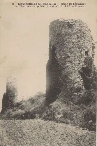 Frankreich - Cuiseaux - Frankreich - Ruines feodales