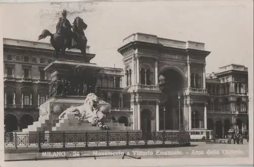 Italien - Italien - Mailand Milano - Monumento a Vittorio Emanuele - 1924