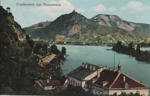 Drachenfels - von Rolandseck - ca. 1925