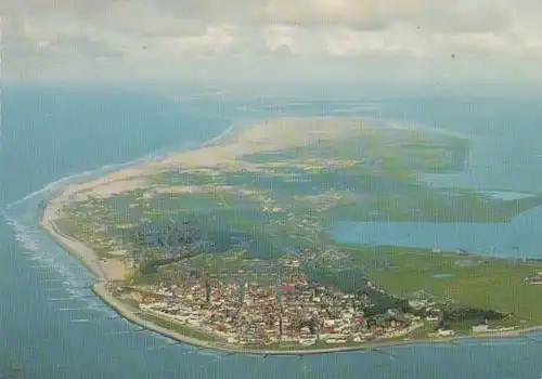 Nordseebad Norderney - Luftaufnahme - ca. 1965