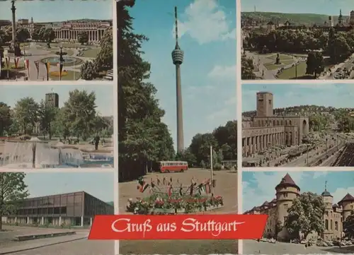 Stuttgart - mit 7 Bildern - ca. 1975