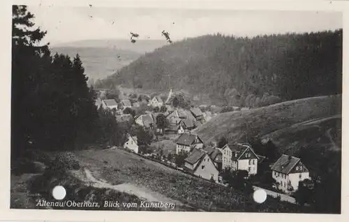 Altenau - Blick vom Kunstberg - 1952