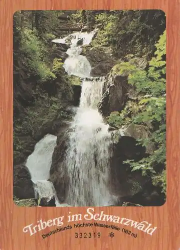 Triberg Schwarzwald - Wasserfälle - 1984