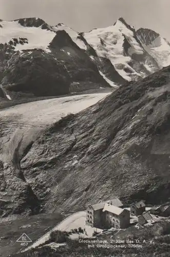 Österreich - Österreich - Glocknerhaus mit Großglockner - ca. 1955