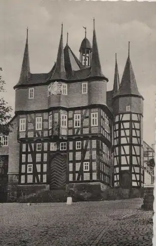 Frankenberg - 10türmiges Rathaus - ca. 1955