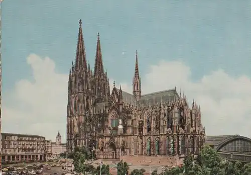 Köln - Dom-Südseite - ca. 1965