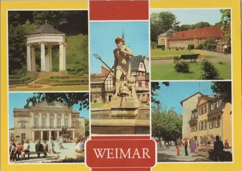 Weimar - u.a. Deutsches Nationaltheater - 1983