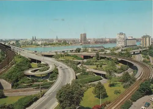 Mannheim - Brückenauffahrt - ca. 1980