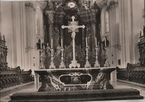 Weingarten - Benediktinerabtei, Basilika, Heilig-Blut-Altar - ca. 1960