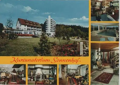 Waldachtal-Lützenhardt - Kursanatorium Sonnenhof - 1973