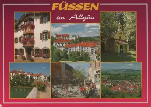 Füssen - 6 Teilbilder - 1995
