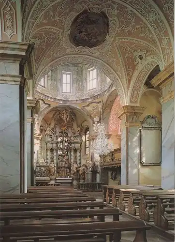Neuzelle - Kreuzkirche, Blick zum Chor - ca. 1985