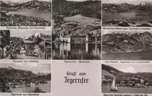 Tegernsee - u.a. mit Wallberg - ca. 1955