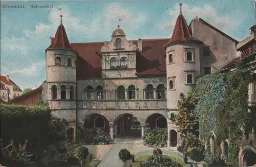 Konstanz - Rathaushof - ca. 1920