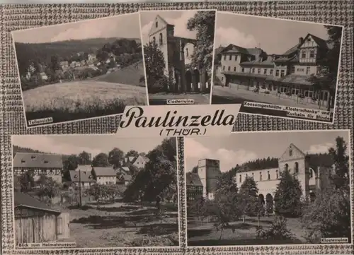 Paulinzella - u.a. Klosterruine - 1964